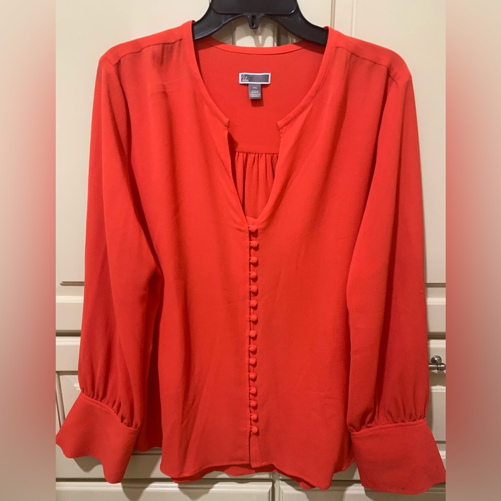 Plus size Chelsea28 long sleeved top